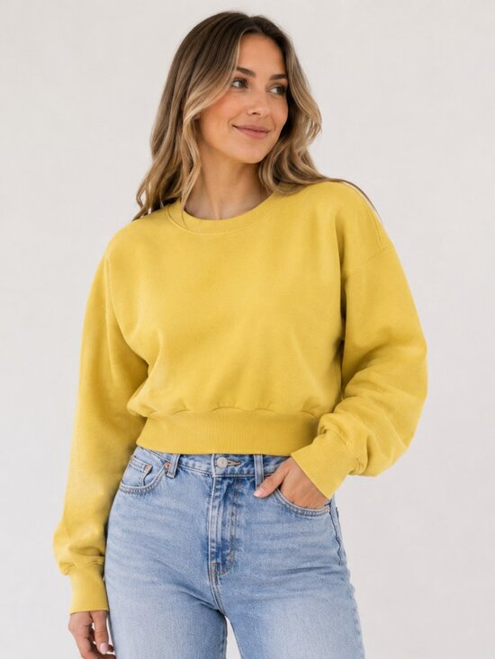 Aritzia Tops - 🌟Aritizia TNA Cropped Balloon Sleeve Sweatshirt